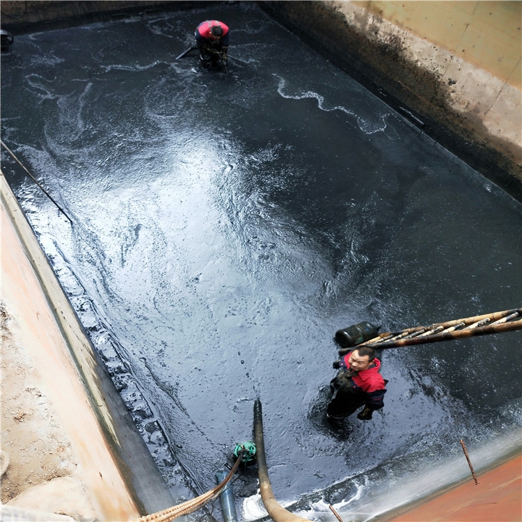 西工废水池清理